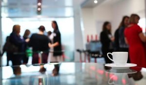 Coffee break at a value sensitive design event