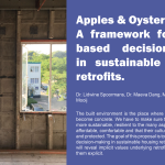 Follow-up Funding Awarded for Apples & Oysters: Value-Sensitive Design for Just and Sustainable VvE Renovations