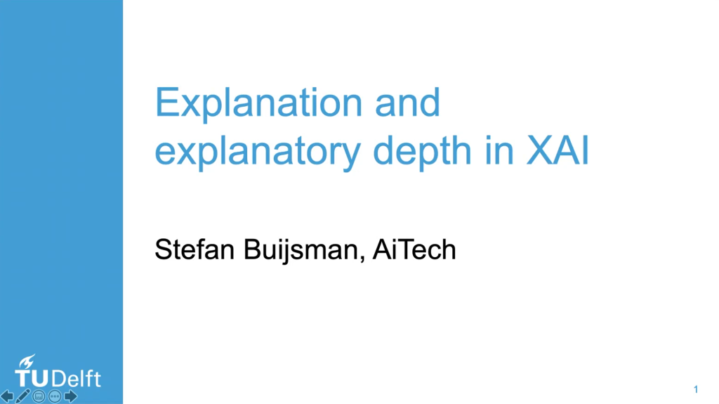 Defining explanation and explanatory depth in XAI