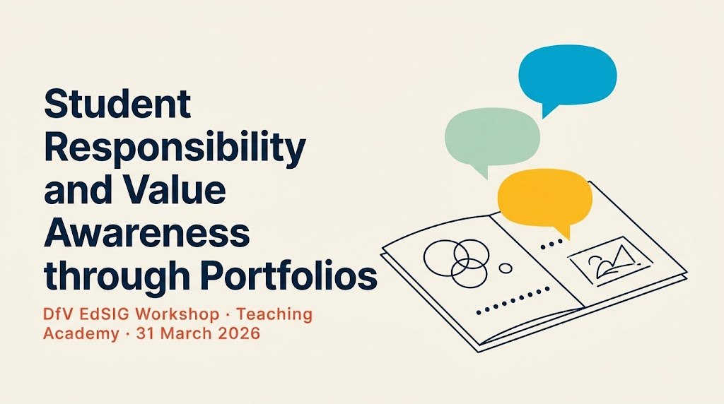DDfV EdSig Workshop: Student Responsibility and Value Awareness through Portfolios